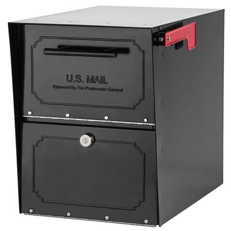 oasis locking steel drop box|Architectural Mailboxes 6200B.